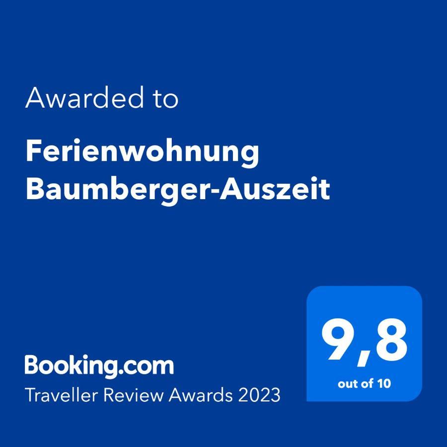 Ferienwohnung Baumberger-Auszeit Косфельд Экстерьер фото